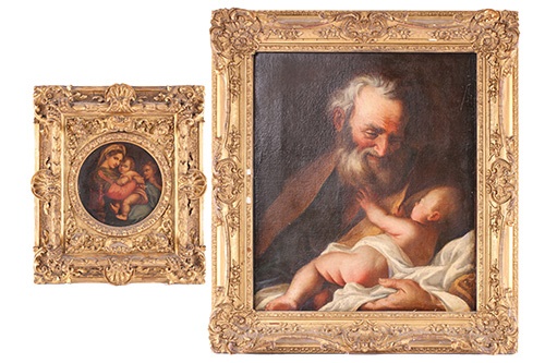'Simeon with the infant Jesus' 