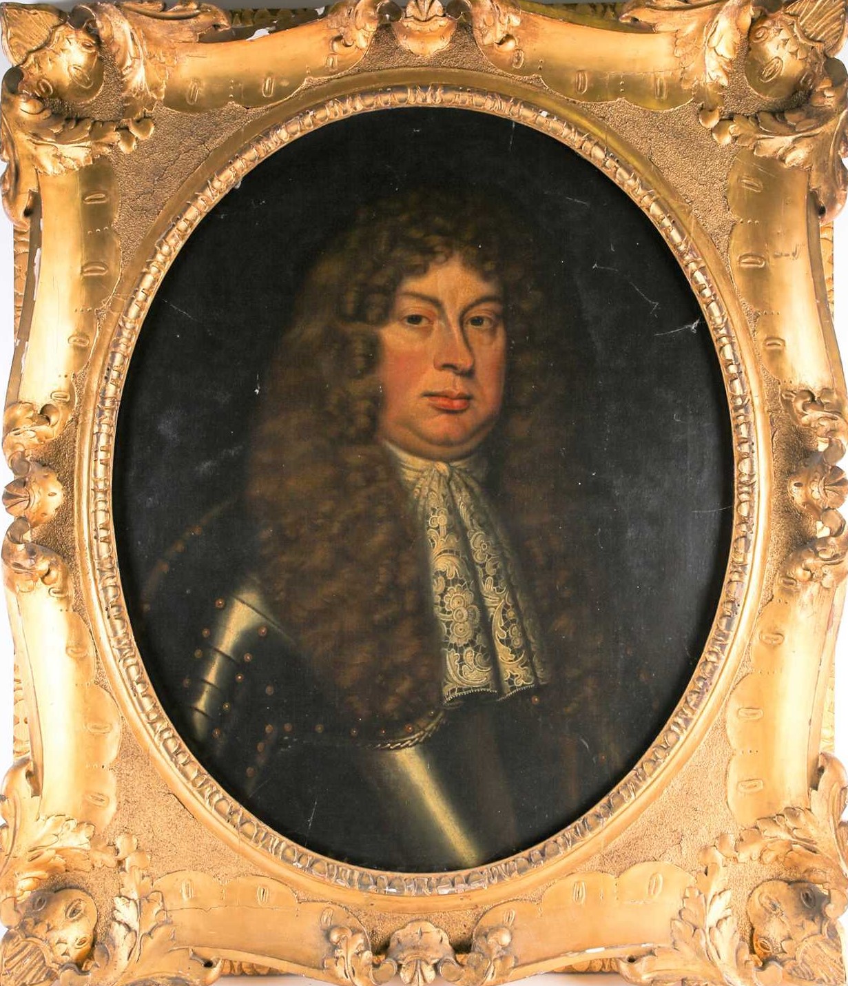 18th century portrait nobleman lace collar John Maitland 1st Duke of Lauderdale