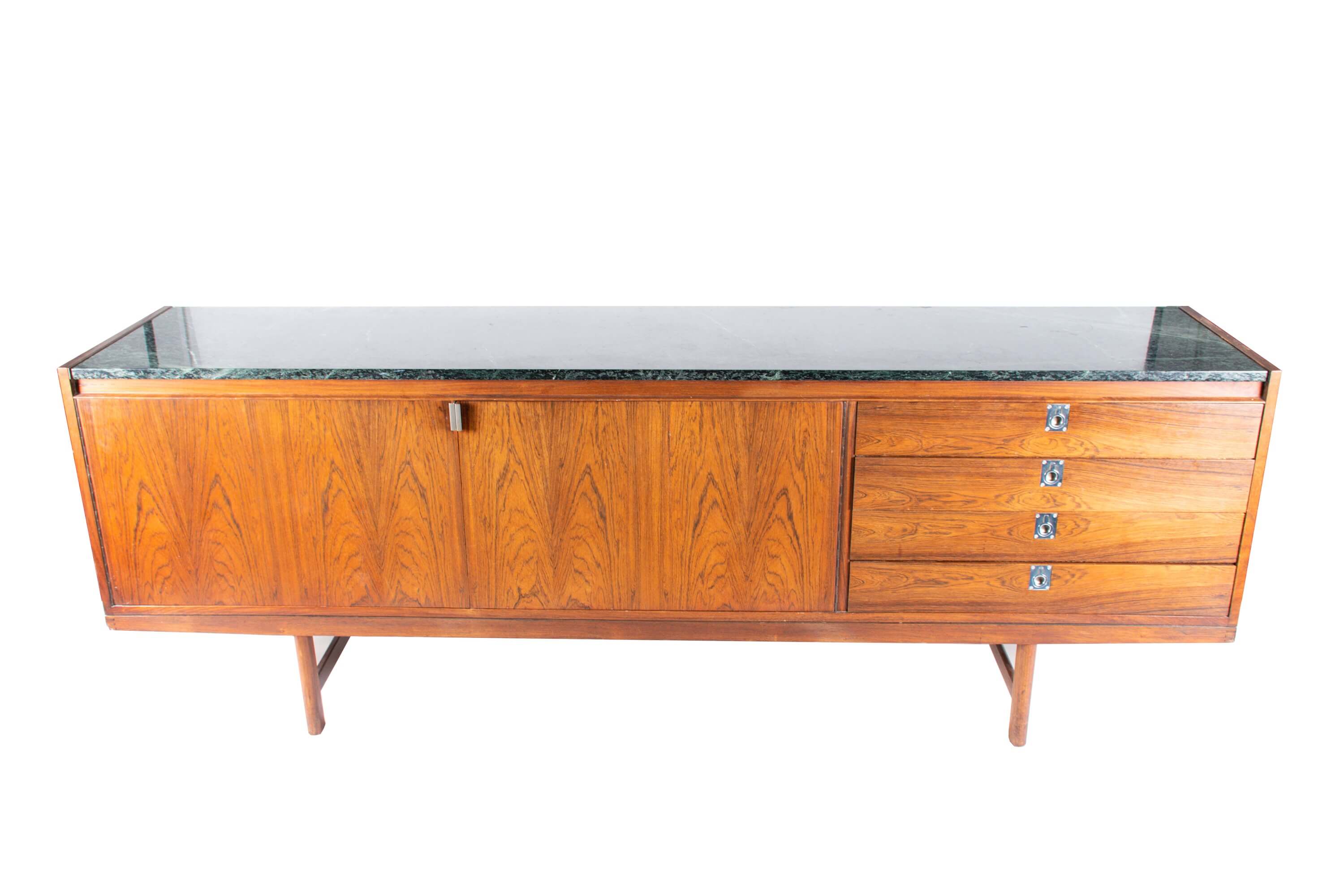 A mid-century rosewood sideboard, designed by Robert Heritage for Archie Shine 