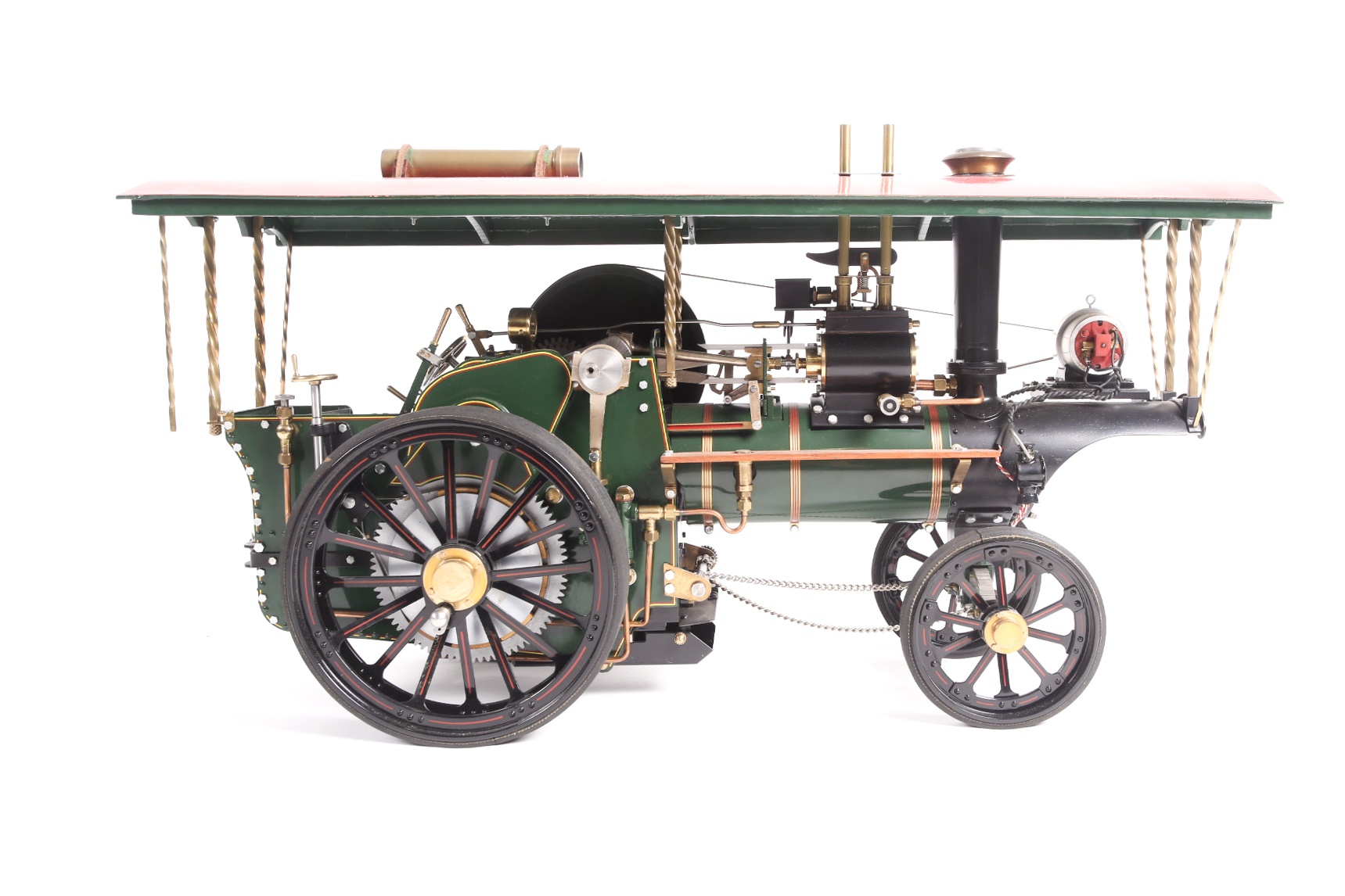 Maxwell-Hemmens, an 1" scale live steam model of a showman's engine