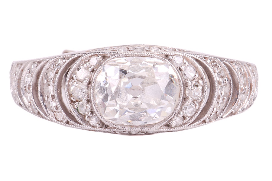 A Belle Epoque diamond ring