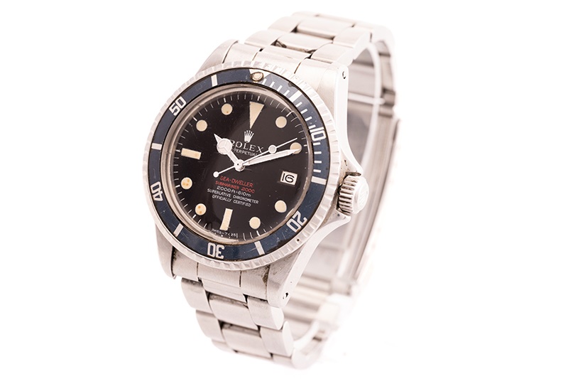 A Rolex Sea-Dweller Submariner 2000 - Double Red - Reference: 1665 from 1968
