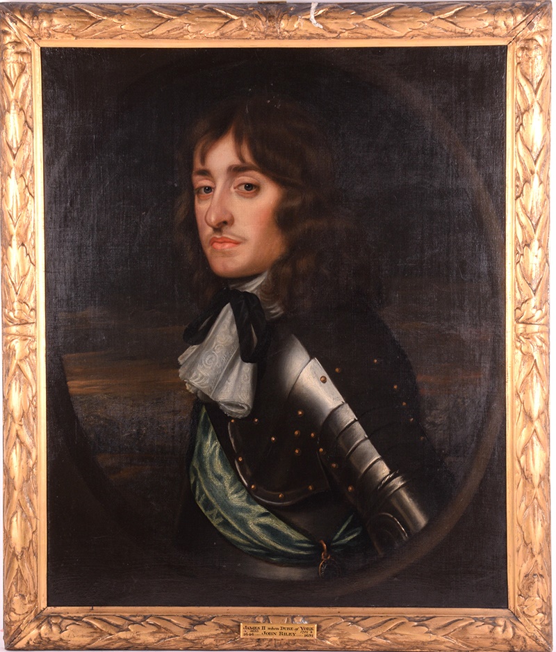Attributed to John Riley Portrait of James II