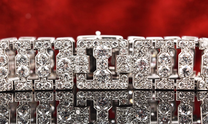 Cartier Art Deco Diamond Bracelet