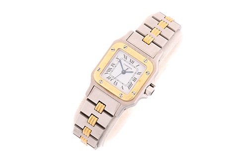 Cartier Santos lady's automatic wristwatch