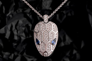 Bulgari Sapphire & Diamond Necklace