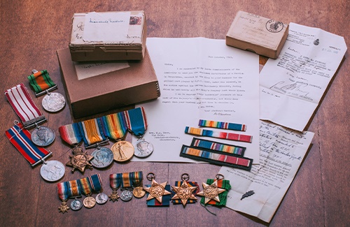 Captain Ralph Kerr Medal Collection