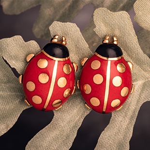 cartier ladybug earrings