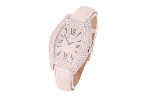 Chopard Classique Femme diamond-set wristwatch