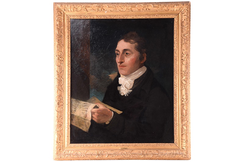 John Sell Cotman 'Portait of the Artist's Father Edmund Cotman