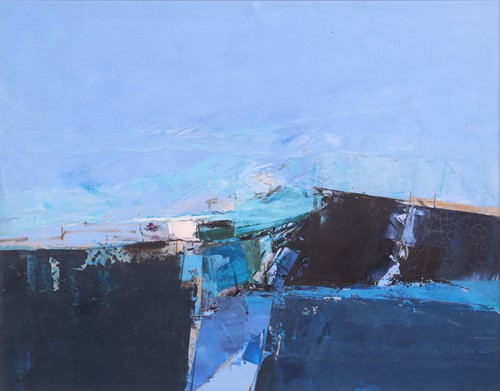donald hamilton fraser blue landscape