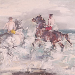 Edmund Blampied Surf Riders