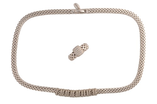 FOPE - A Flex'it 'Panorama' necklace together with a 'Vendôme' ring