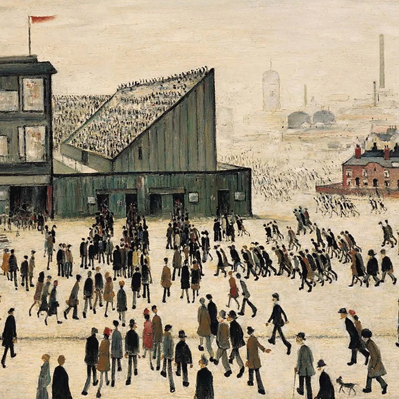 LS Lowry Going to the Match