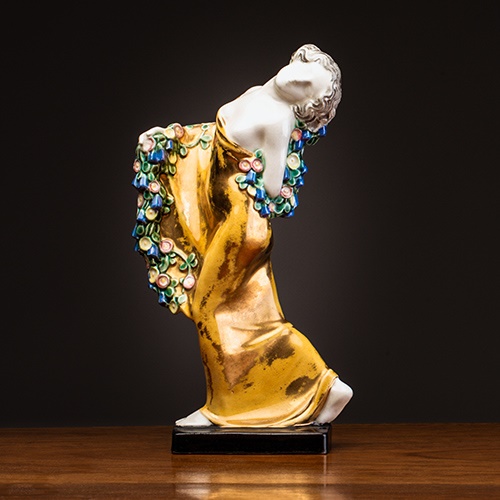 Michael Powolny Ceramic Figurę of a Dancer