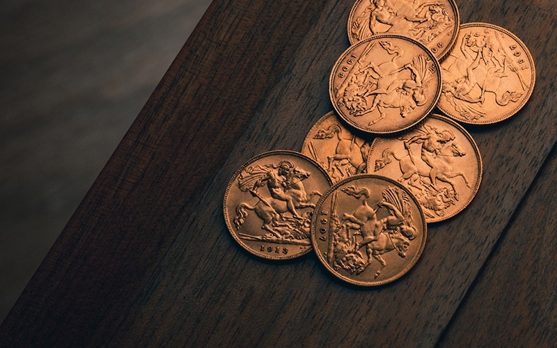 Sell gold sovereigns with Dawsons