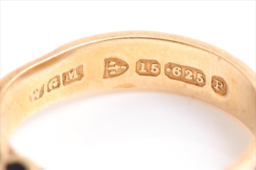 Lot 417 - An 18ct white gold, diamond, and tanzanite...