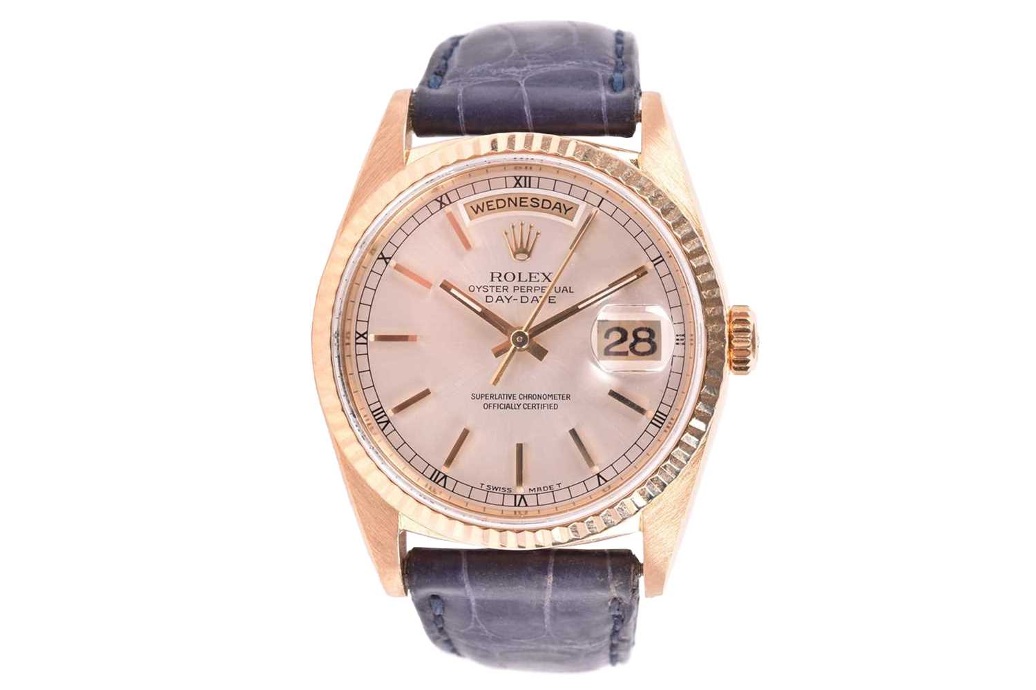 Lot 445 - A Rolex Oyster Perpetual Day Date ref. 18238...