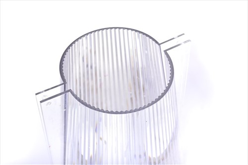 Lot 311 - A large Kartell 'Bourgie' clear plastic lamp...