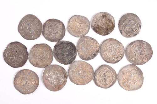 Lot 385 - A collection of Persian coins purported to be...