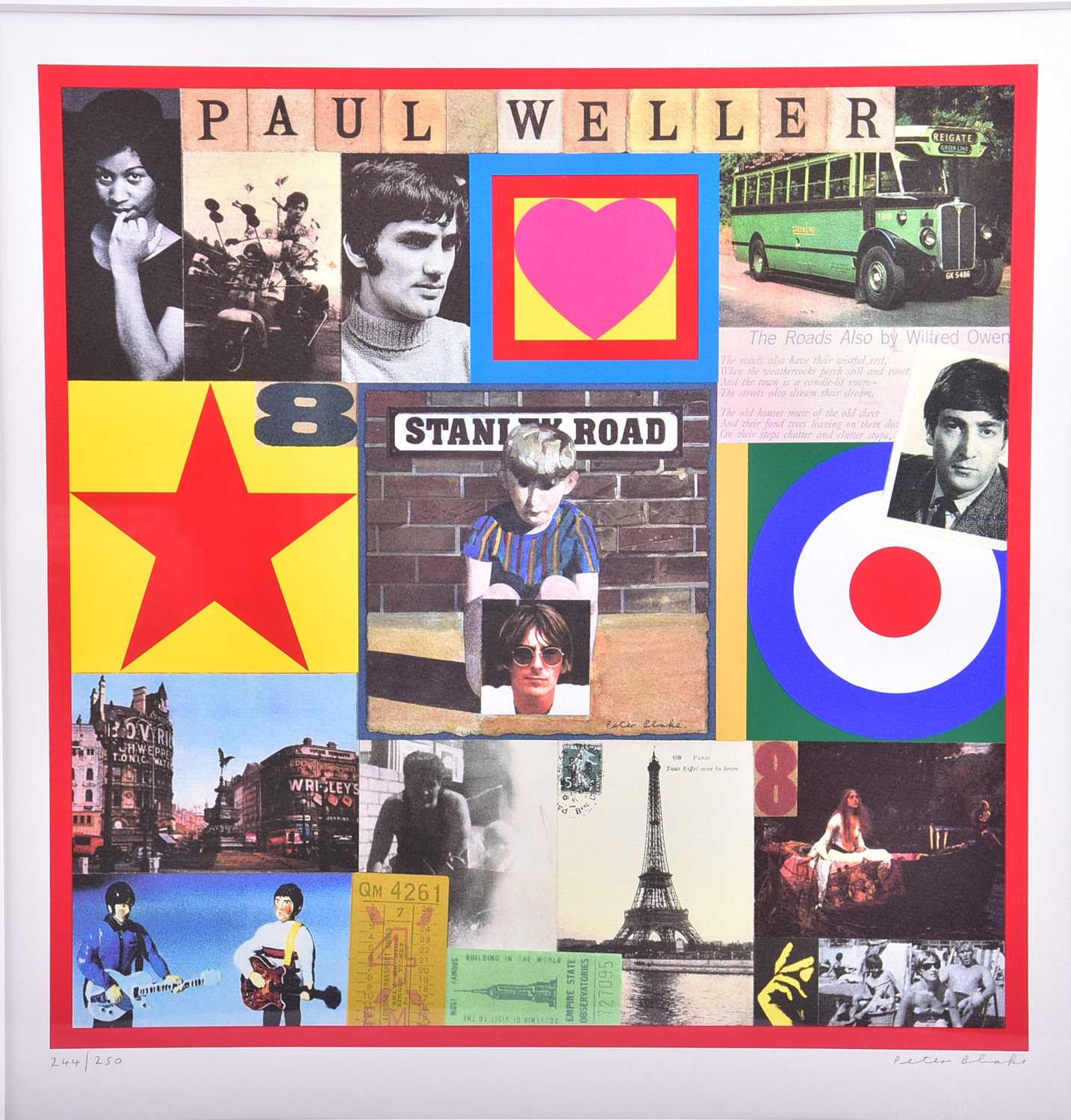 Lot 235 - Peter Blake (b.1932) British, 'Paul Weller's...