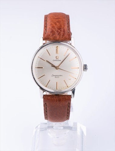 Lot 317 - A 1966 Omega Seamaster 600 stainless steel...