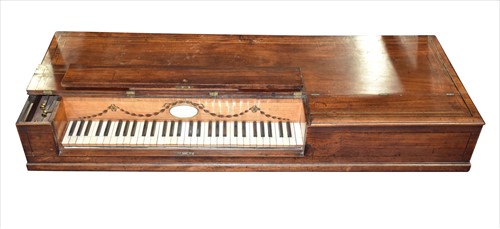 Lot 17 - An 18th century square piano by Longman &...