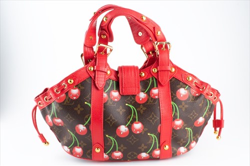 Lot 184 - A Louis Vuitton cherry pattern Theda bag from...