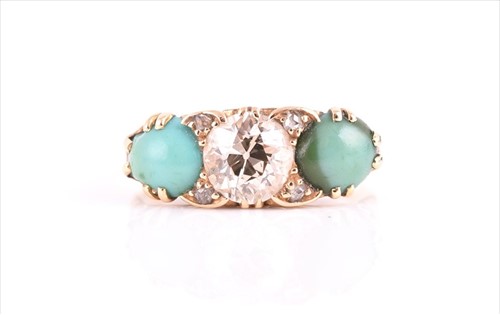 Lot 714 - A late 19th / early 20th century 18ct yellow...