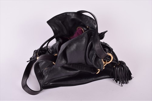 Lot 360 - A Mulberry satchel bag in brown leather along...