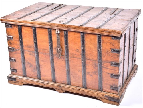 Lot 23 - A late 19th century Continental hardwood and...