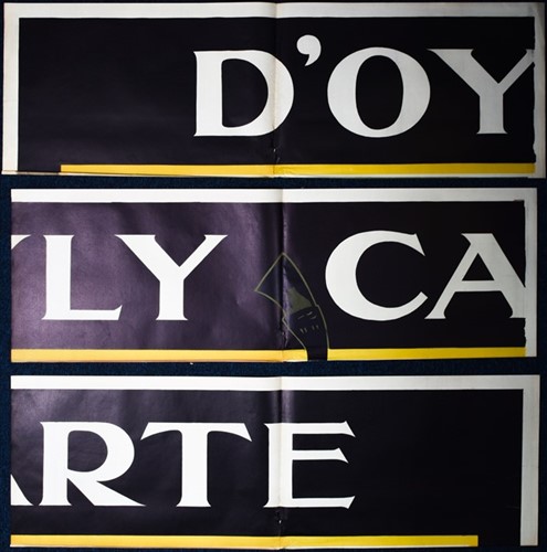 Lot 284 - A rare D'Oyly Carte Opera Company large...