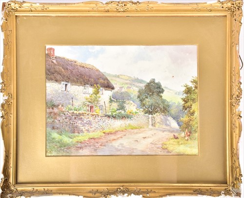 Lot 144 - A collection of British watercolour paintings...