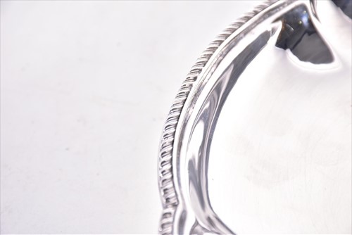 Lot 448 - An Austro-Hungarian silver dish of boat form...