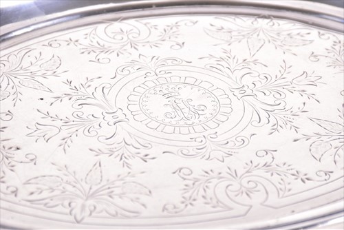 Lot 448 - An Austro-Hungarian silver dish of boat form...