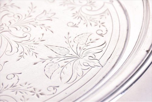 Lot 448 - An Austro-Hungarian silver dish of boat form...