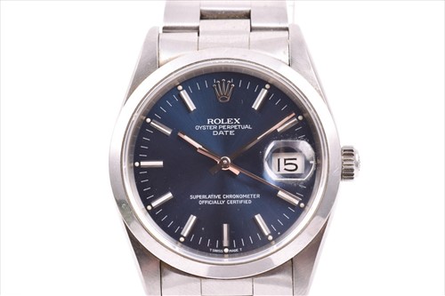 Lot 349 - A 1991 Rolex Oyster Perpetual Date ref. 15200...