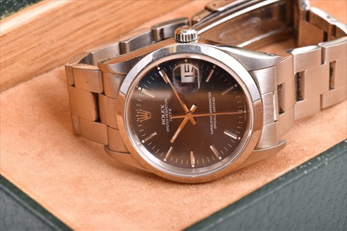 Lot 349 - A 1991 Rolex Oyster Perpetual Date ref. 15200...