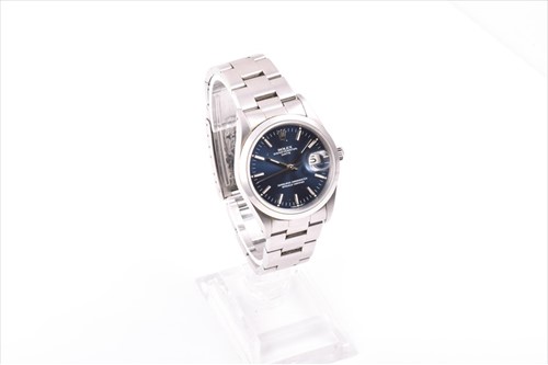 Lot 349 - A 1991 Rolex Oyster Perpetual Date ref. 15200...