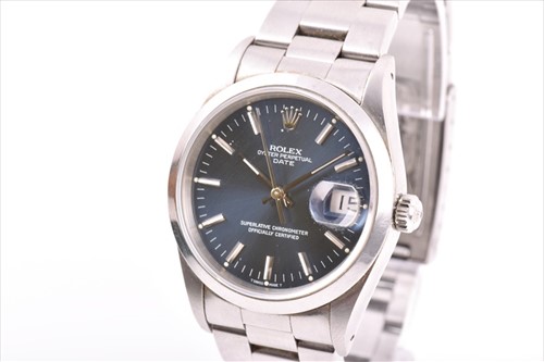 Lot 349 - A 1991 Rolex Oyster Perpetual Date ref. 15200...