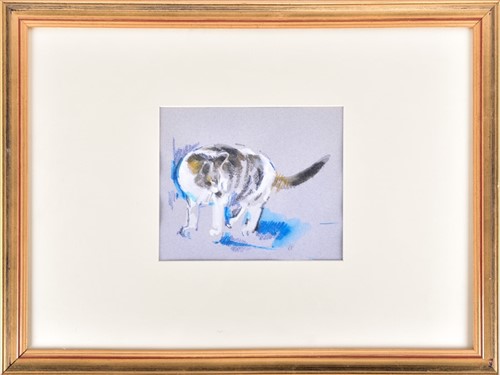 Lot 150 - Lesley Fotherby (born 1946) British Cat in the...