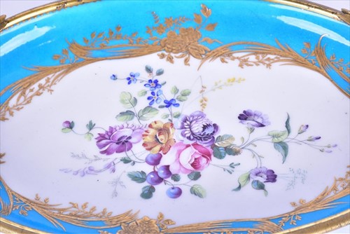 Lot 236 - A fine 19th century ormolu mounted Sevres...