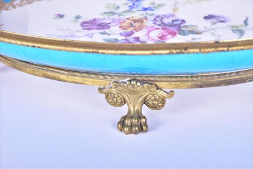 Lot 236 - A fine 19th century ormolu mounted Sevres...