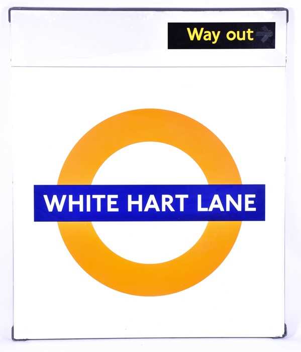 Lot 324 - Tottenham Hotspur: a large and original metal...