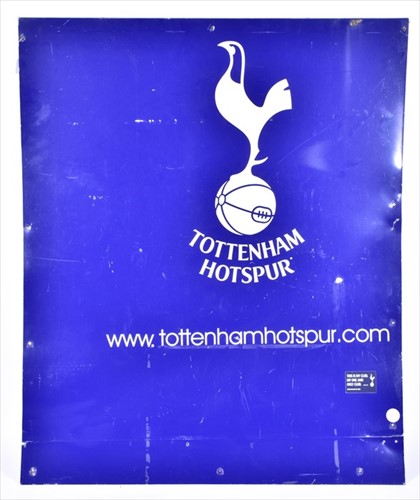 Lot 317 - Tottenham Hotspur: an original large enamel...