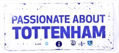 Lot 316 - Tottenham Hotspur: an original large enamel...
