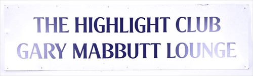 Lot 311 - Tottenham Hotspur: an original large enamel...
