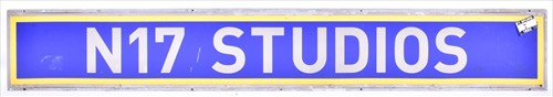 Lot 327 - Tottenham Hotspur: an original large enamel...