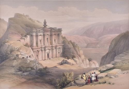 Lot 115 - Two lithographs by David Roberts (1796-1864)...