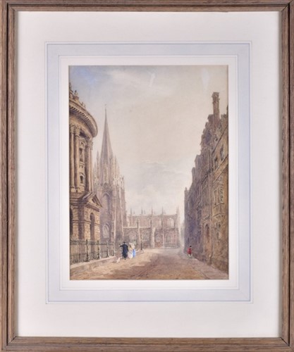 Lot 66 - Joseph Murray Ince (1806-1859) British 'Oxford'...
